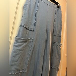 Double Zero by Forever 21 discontinued Wide-Leg cargo pants